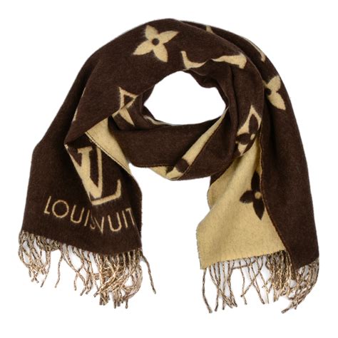 louis vuitton scarf cashmere|louis vuitton chunky knit scarf.